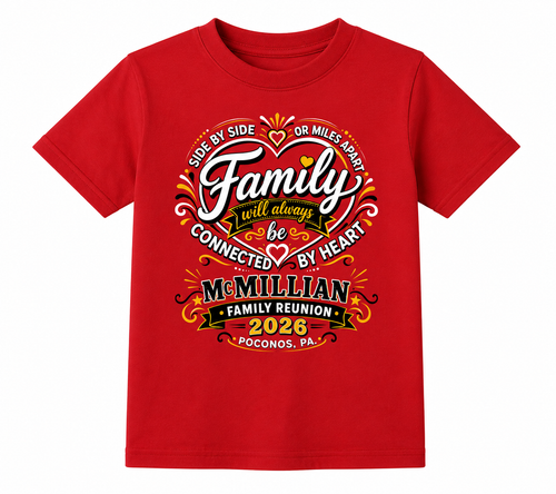 McMillian Family Reunion Shirt